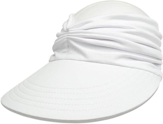 Visor Cap Dam Solhatt - Bred Brätte - UPF 50+ UV-skydd Vikbar
