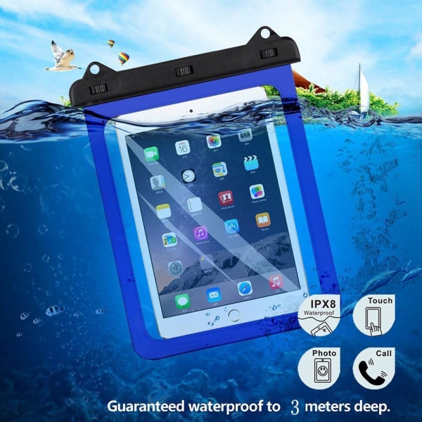 Universal iPad vattentätt case, AICase vattentät fodral för iPad