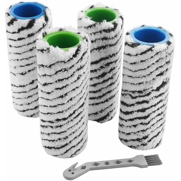 4 stk. Stenrullebørste til Karcher Fc7 Fc7 Premium Fc5 Fc5