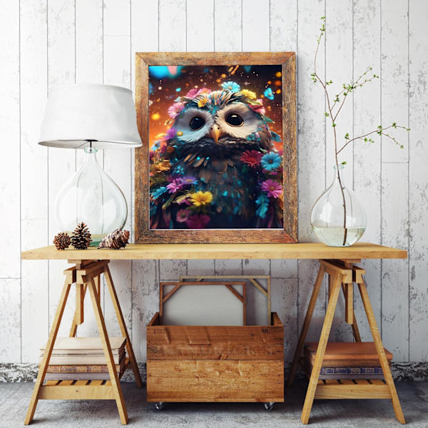 30 x 40 cm timanttimaalaussarjat aikuisille, DIY 5D timanttimaalaus