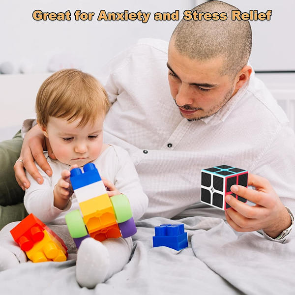 Speed ​​Cube 2x2x2 Magic Puzzle Cube 2 by 2 Cubo Magic Speedcubin
