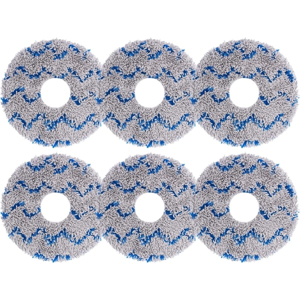 13,5 cm ydre diameter, 3,5 cm indvendig diameter, 6 pakke blå udskiftning