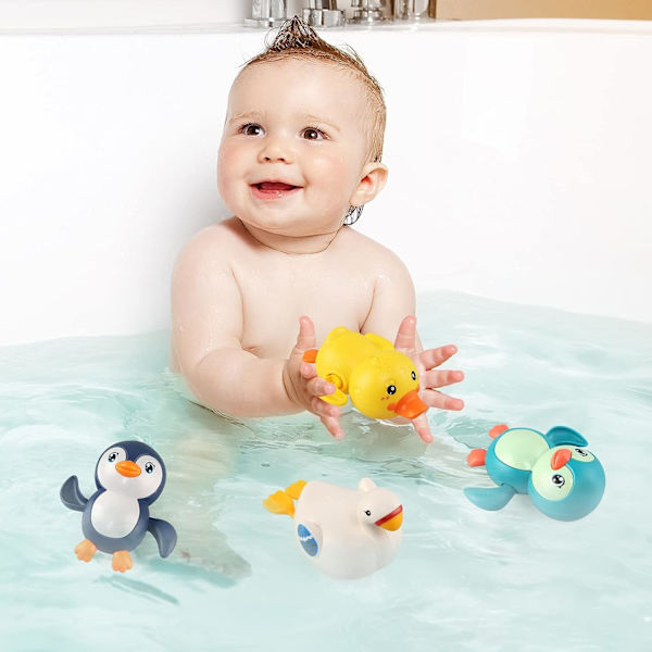 Baby Badleksak, Flytande Badleksaker för Badkar, Simbassäng - En