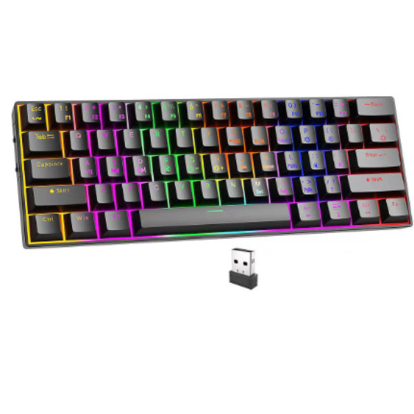 61 taster, 61 taster mekanisk tastatur, E-Sports tastatur, RGB E-Sp