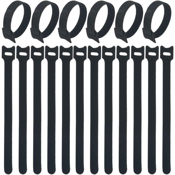 Kabelbindere, 100 stk. Kabelbindere Kabeloppbevaringsstropp Selvgrip