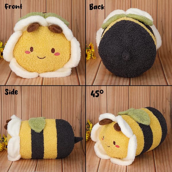 Bi-Plüschtier, 30 cm Stofftier Wurf Plüschpuppe, Weiches Flaum