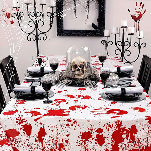 Halloween-dekorasjon duk, 274 x 137cm Halloween duk