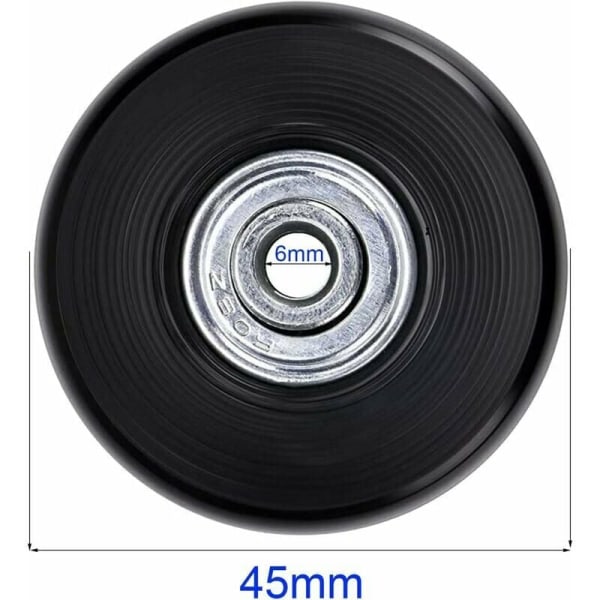 Reservdelssats för resväskhjul [45 mm] Resväskhjul Resväska Sui