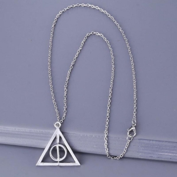 Harry Potter -kaulakoru - Kuoleman Varjelukset - Dödsrelikerna - Hopea