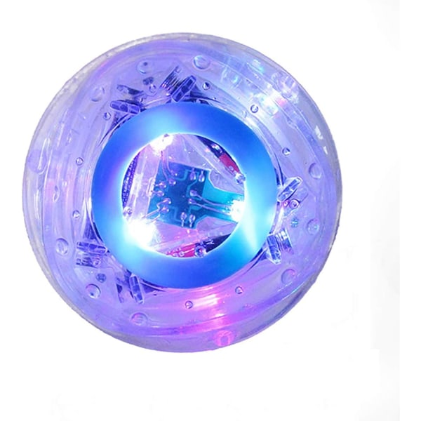 Flytende LED-lys for basseng med 7 farger blinkende badekarlys