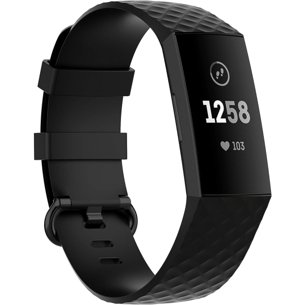 Fitbit Charge 4/Charge 3 Kvinners Silikon Justerbar Erstatning