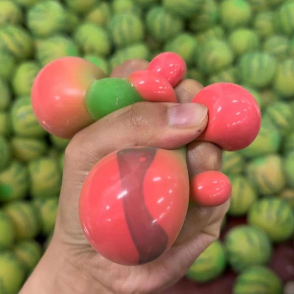 Fargeskiftende vannmelonleke, stressavlastning og klemstress T