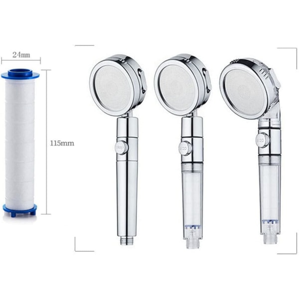 4 st PP-bomullsfilter, duschfilter sedimentationsvattenfilter