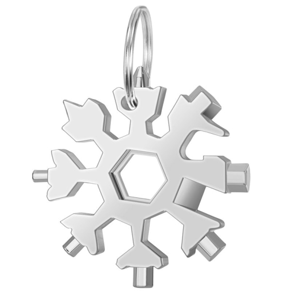 Multifunksjonsverktøy 18-i-1 Snowflake Silver