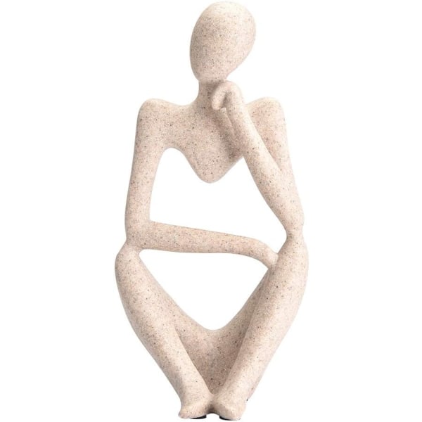 Resin Figur Figur Thinker Mennesker Abstrakt Ornament Skulptur
