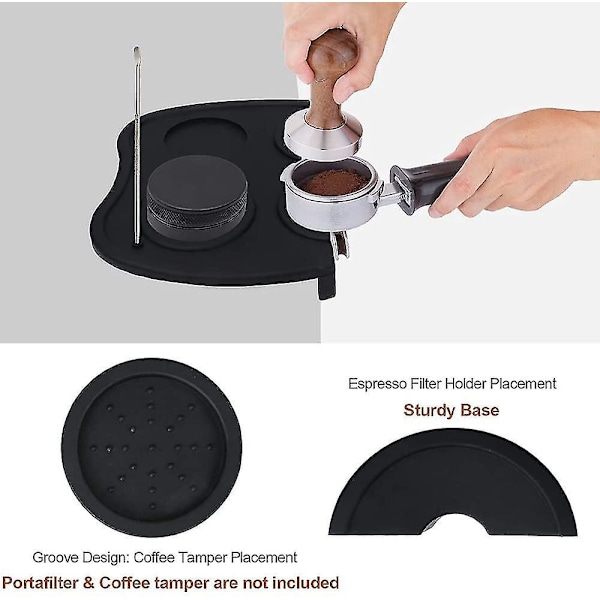 Silikontätning för kaffepress, tamper espresso tamper espress