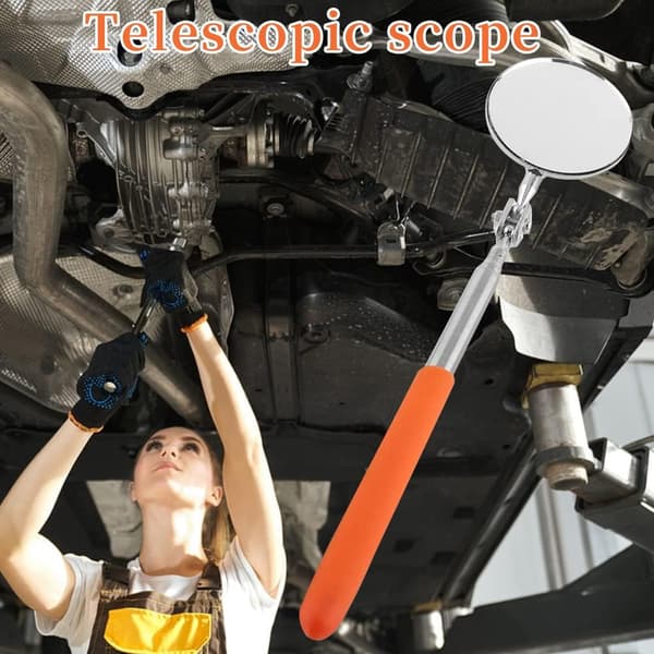 Teleskooppipeili 50mm2 osio voidaan venyttää ja kiertää 360
