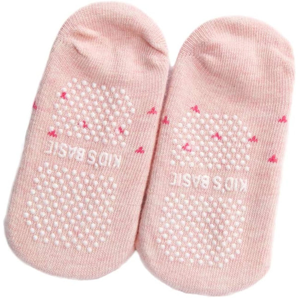 Baby Anti Slip Non Skid Strumpor Grepp för Spädbarn Småbarn Flickor Slipp