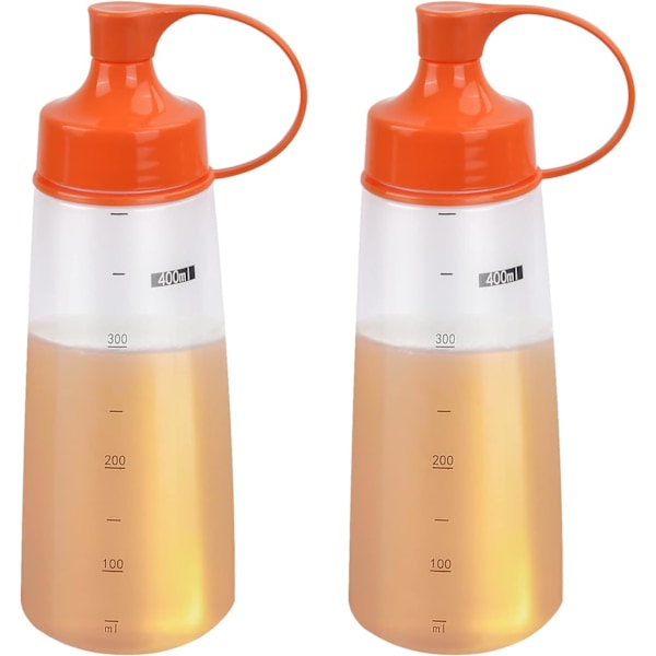 2 stk. Sauceflasker, Klemflasker, Sauceflasker, Krydderiflasker