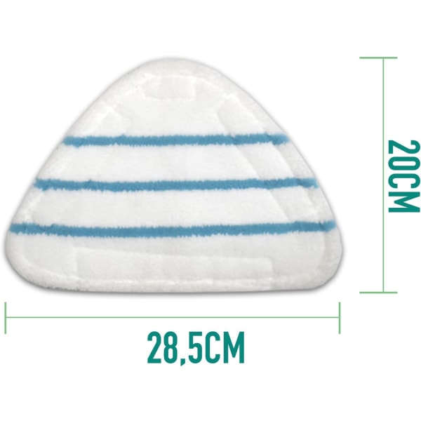 Sett med 4 mikrofibertrekk for Lidl Silvercrest eller Vileda Ste