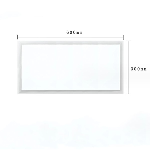 1 LED Panel, 40 Watt 300*600mm Lys Aluminium Mønster, Køkken