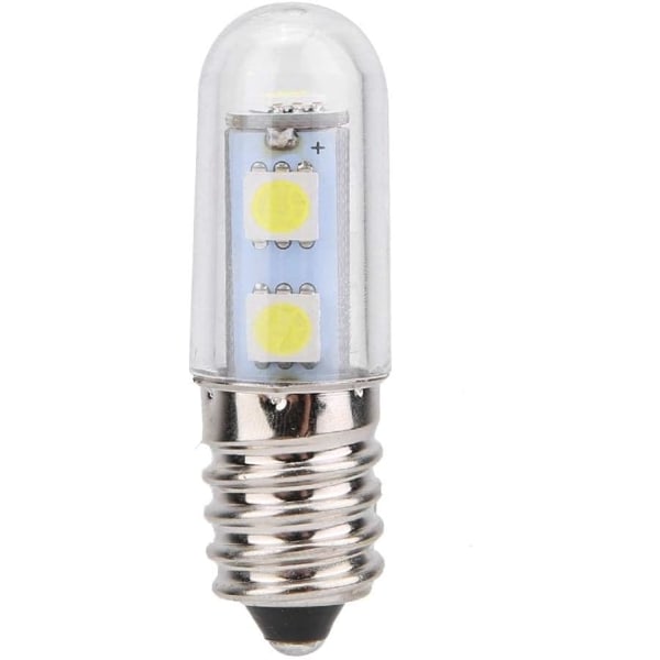 Pære, 110/220V 1,5W E14 LED-pære Majslampe til symaskine