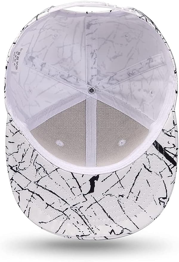 Klassisk Snapback Hat Hip Hop Flat Bill Visor Cap - Unisex Voksen A