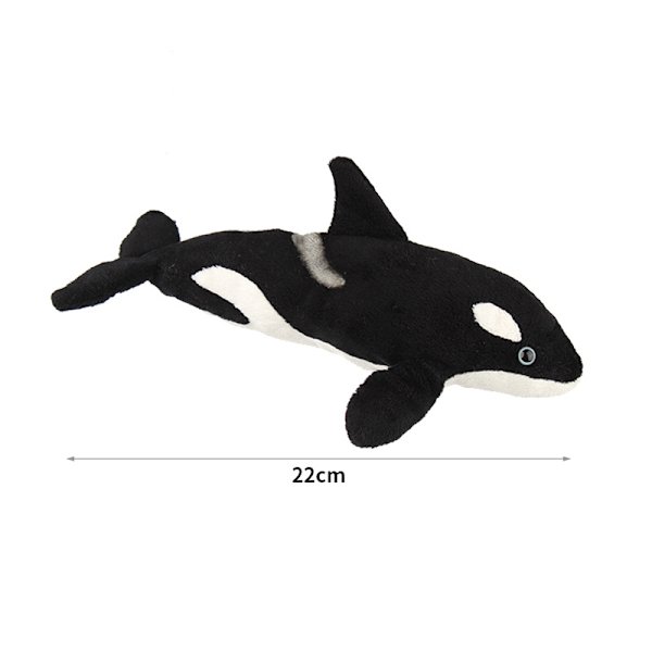 22 cm, Wild Republic- Cuddlekins Mini Orca Djur, ,
