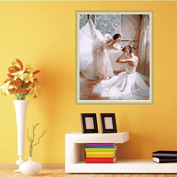 40X30cm 5D timanttimaalaussarja, DIY timanttitaidemaalaus Adu