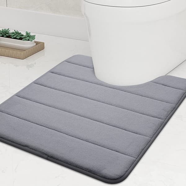 50 x 60 cm Memory Foam Badmatte Antiskli