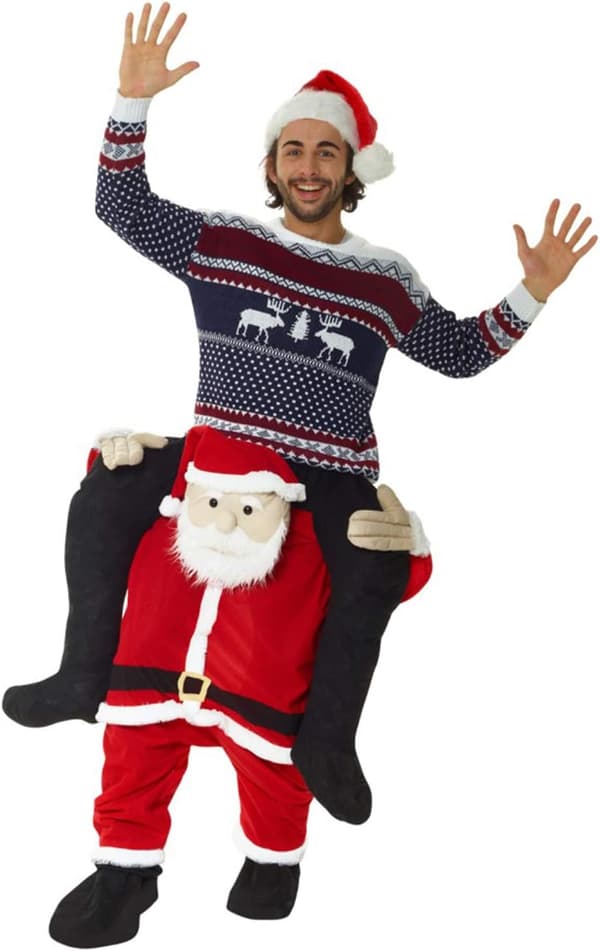 Julekarneval kostumer, one size, julemand, mænd
