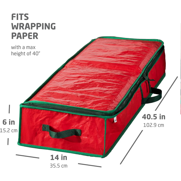 Joululahjapaperin säilytyspussi sisätaskulla - Vetää 18