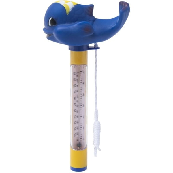 Pool Whale Thermometer, Floating Pet Thermometer (Blue Whale)