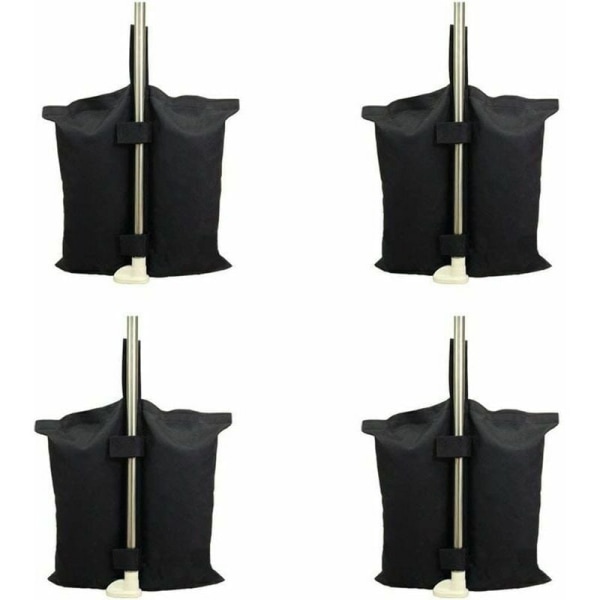 4pcs Black Industrial Grade Heavy Duty Weight Bag with Double Sti