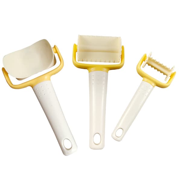 Cookie Cutter, 3 bitar Plast Cookie Form Kit Multifunktionell C