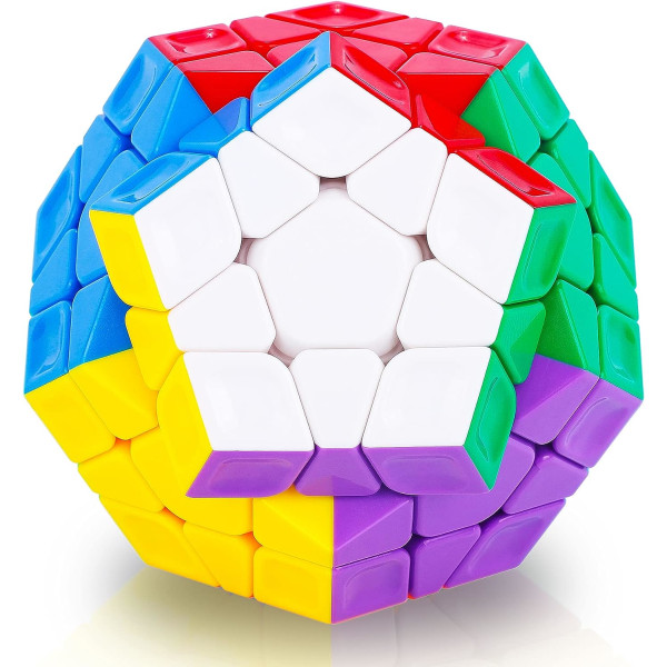 Speed ​​​​Rubiks kube Megaminx, femkantet dodekaeder uten klistremerke