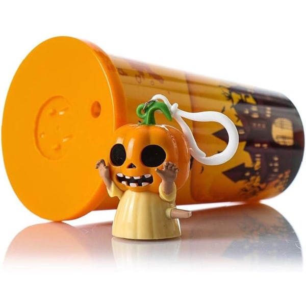 Halloween Gresskar Halm Tumbler Halloween Mekanisk Nøkkelring Str
