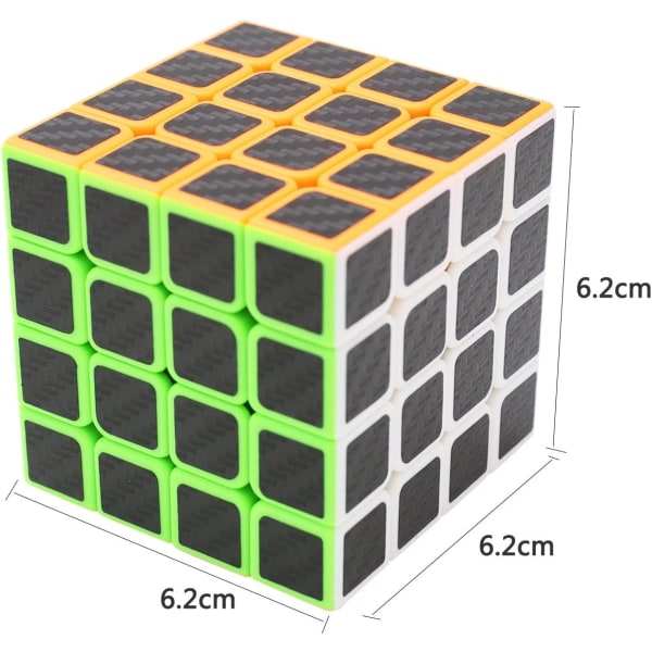 Cube 5x5x5 Coolzon® New Cubo Super Fast Carbon Fiber Sticker
