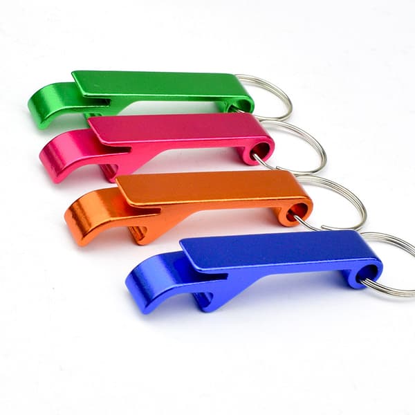 Nyckelring, kapsylöppnare 4-pack