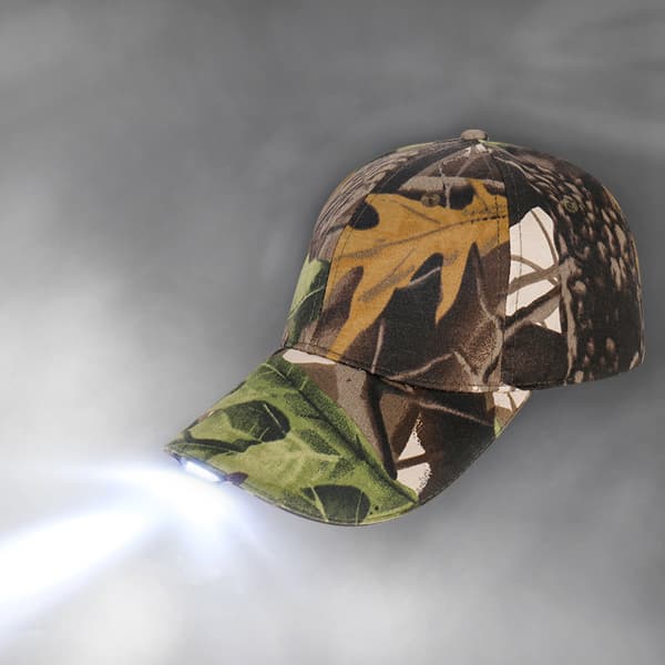 Håndfri LED Baseball Cap Lys Glow Bright Dame Menn Sport Hat