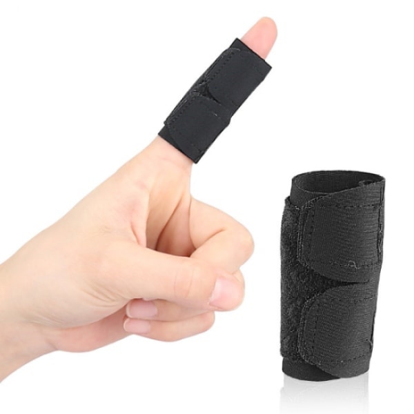 1 finger bandage för att skydda ett finger svart M