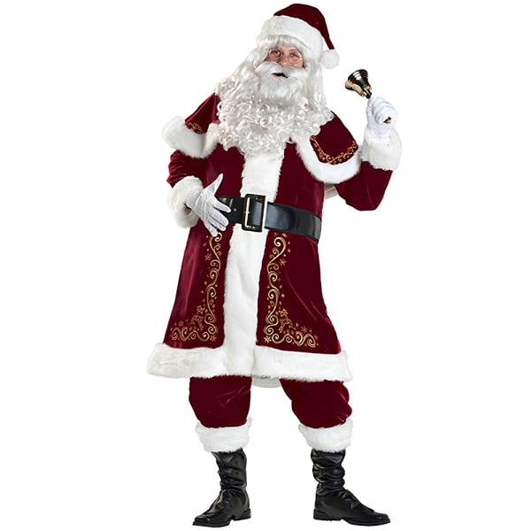 Herre størrelse 3xL, julemandsklæder, julemandsklæder, plus