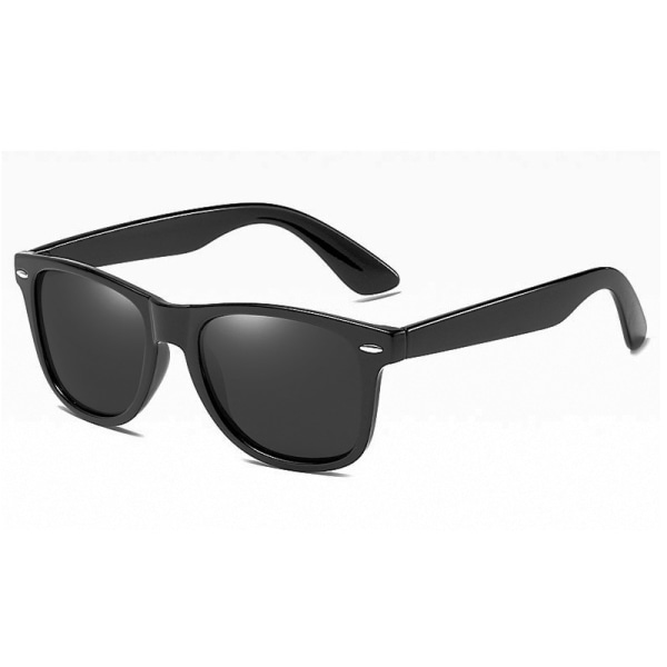 Retro sunglasses, fashionable and exclusive sunglasses, matte bla