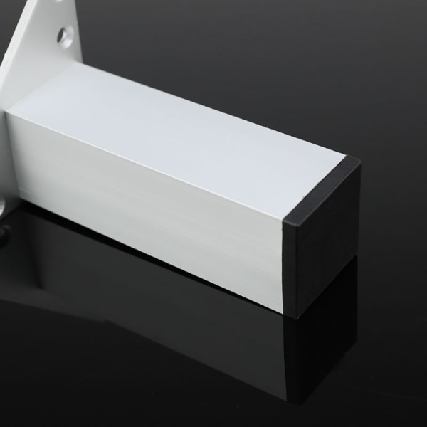 Set med 4 (10 cm) vita möbelben - skruvar ingår, White Co