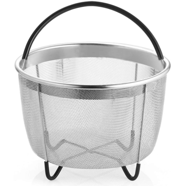 Bærbar dampkoker i rustfritt stål 24 * 12 cm, trykkoker damp