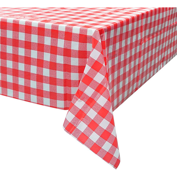 Firkantet ternet dug af polyester, pletbestandig, vandtæt