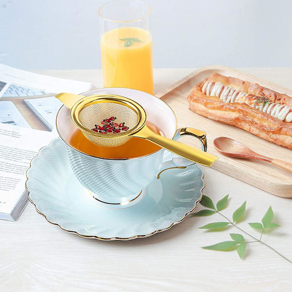Te-si til løs te, te-infuser til løs blad, rustfrit stål