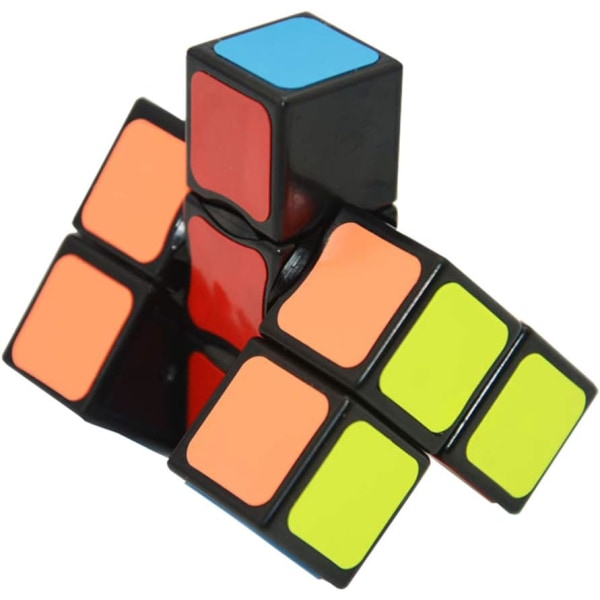 1x3x3 Magisk kube Floppy 1x3x3 Magisk kube 133 Speed ​​Kube Svart