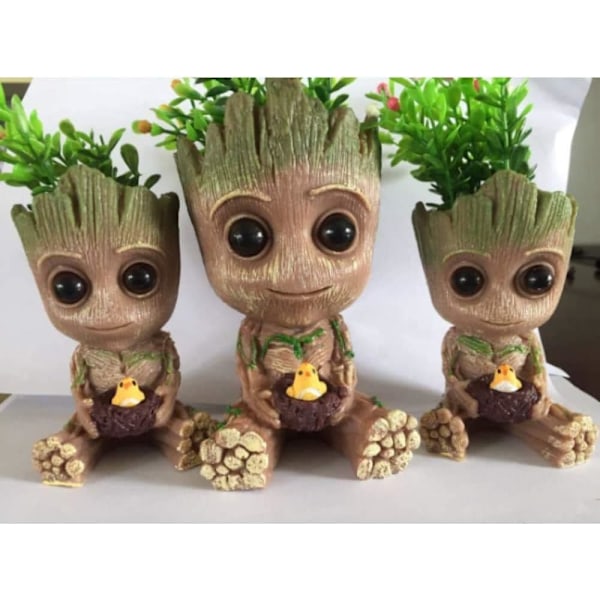 Guardians of the Galaxy Groot Blomsterpot Fuglerede Træmand Gro