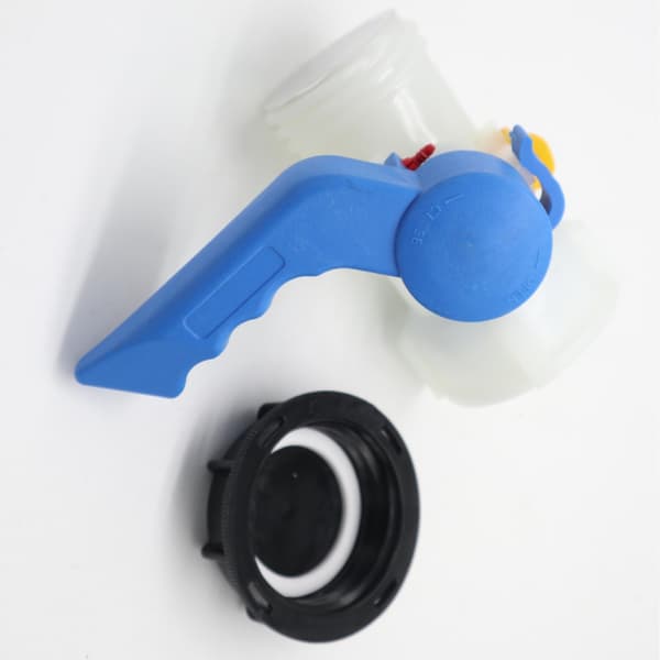 1 st Ventil för liter tank Integrerad plastfjärilsventil